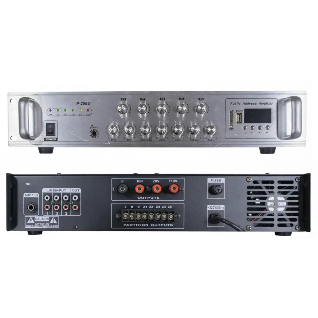 مضخم صوت إذاعي ومهني 800 واط